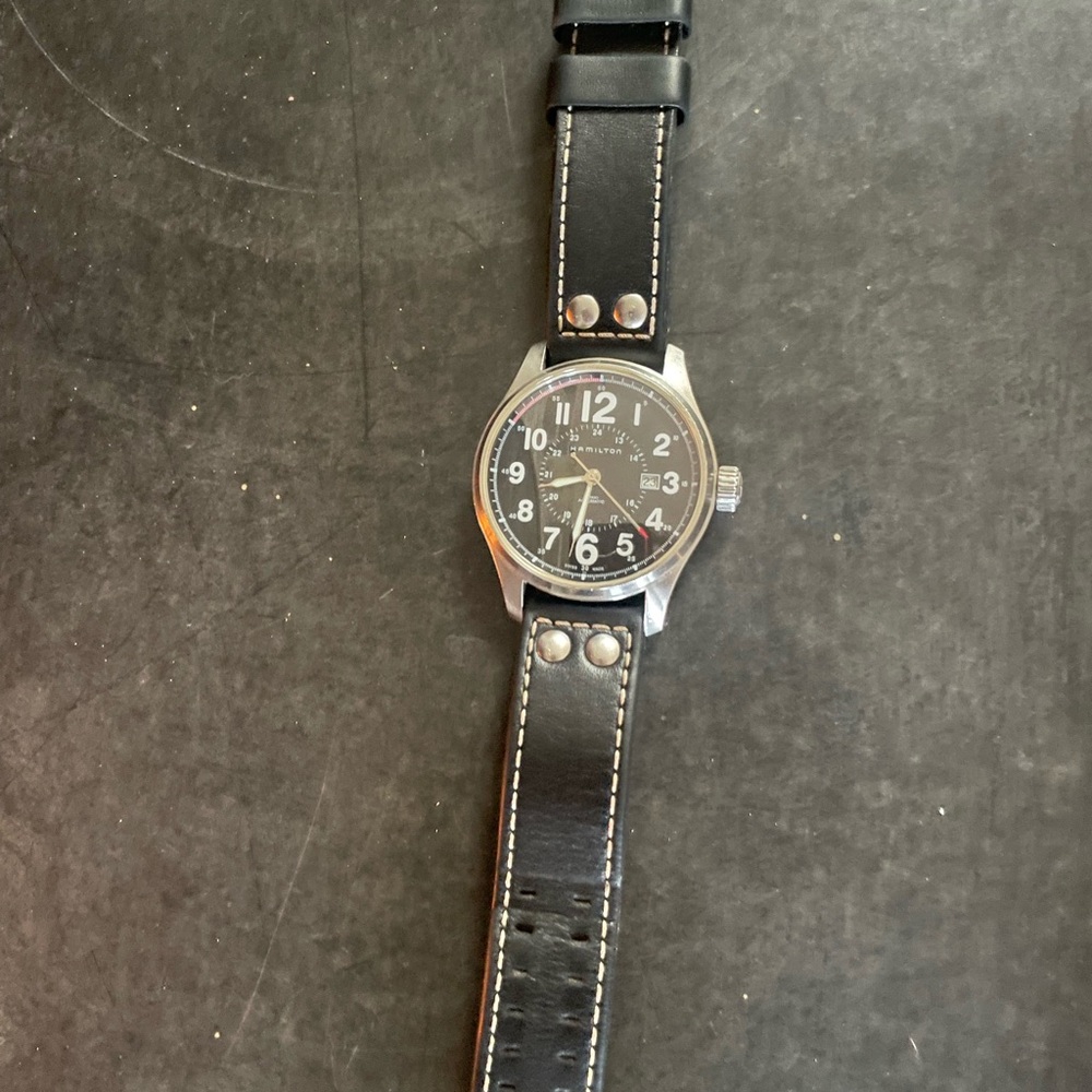 Men’s Hamilton Khaki Field automatic watch.